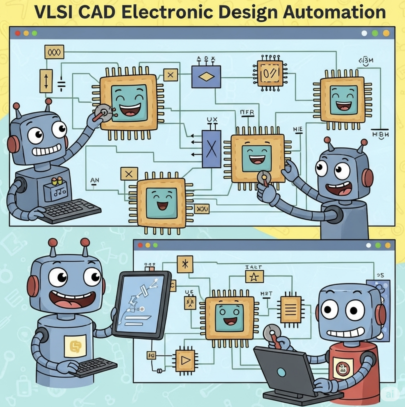 What is VLSI CAD and EDA?: Electronic Design Automation