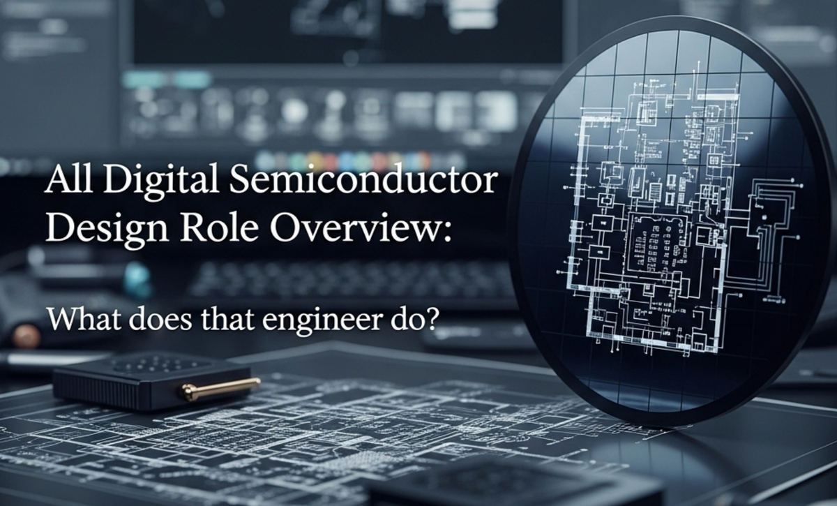All Digital Semiconductor Design Role overview: What does that engineer do?