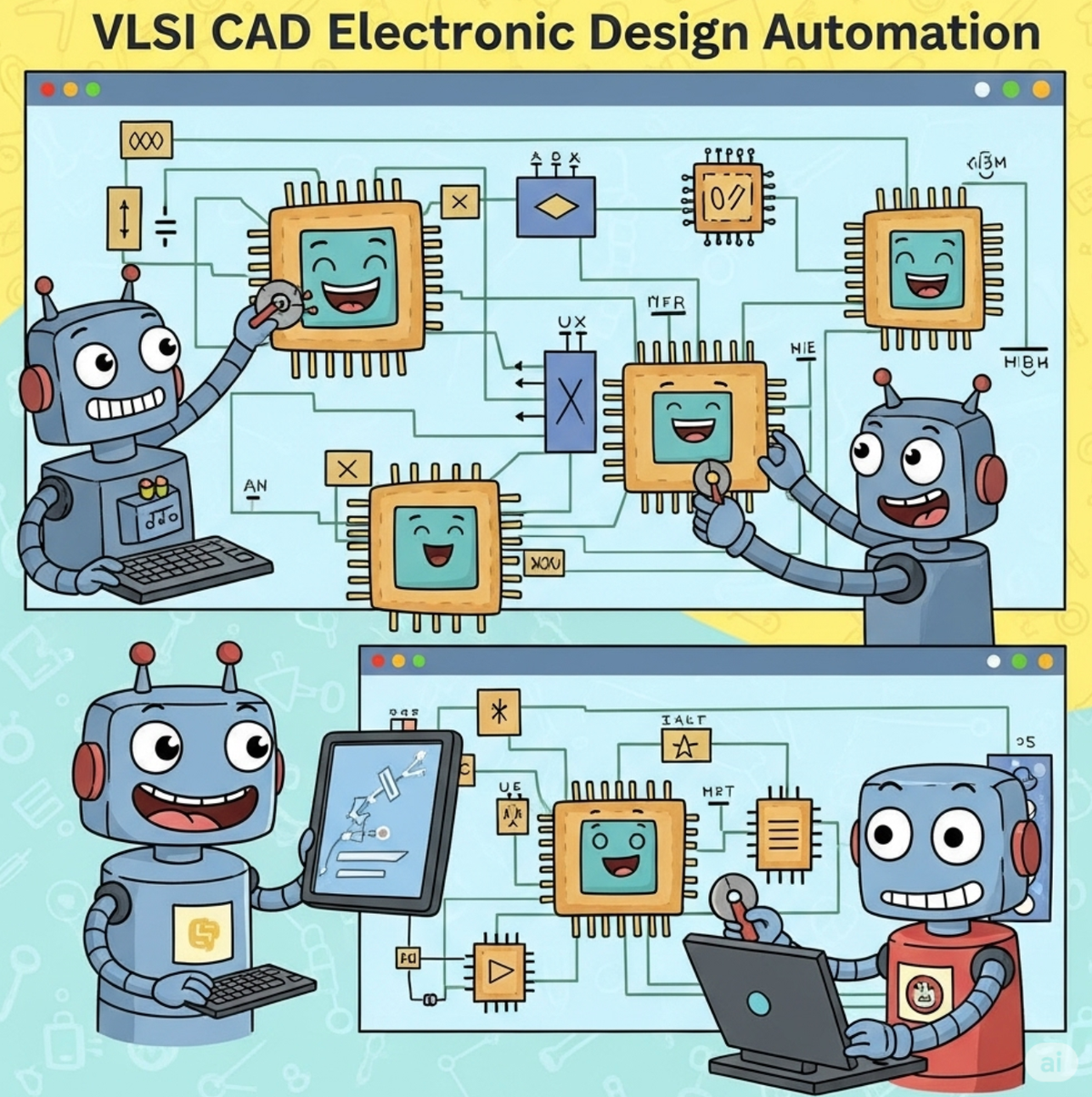 What is VLSI CAD and EDA?: Electronic Design Automation